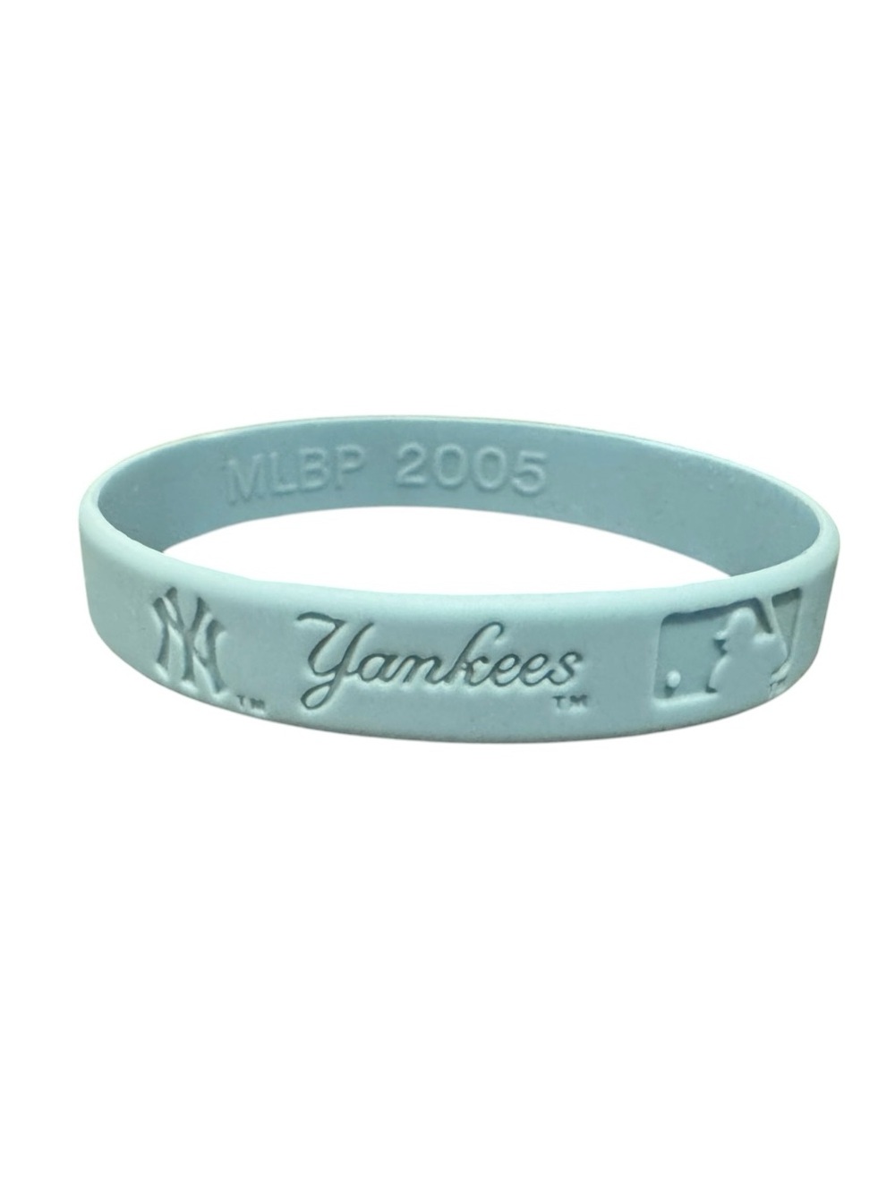 New York Yankees Blue Silicone Wristband
